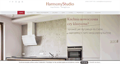 Desktop Screenshot of harmonystudio.pl